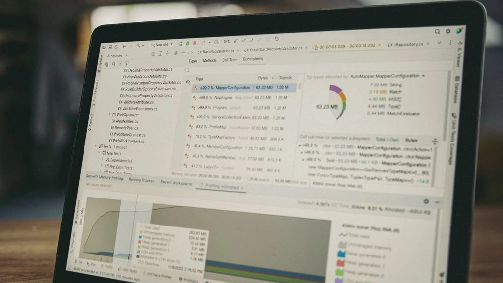 Cover plate for a B2B analytics dashboard case study
